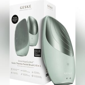 NEW GESKE Sonic Thermo Face Brush Scrubber SmartAppGuided W Heat Pro German Made